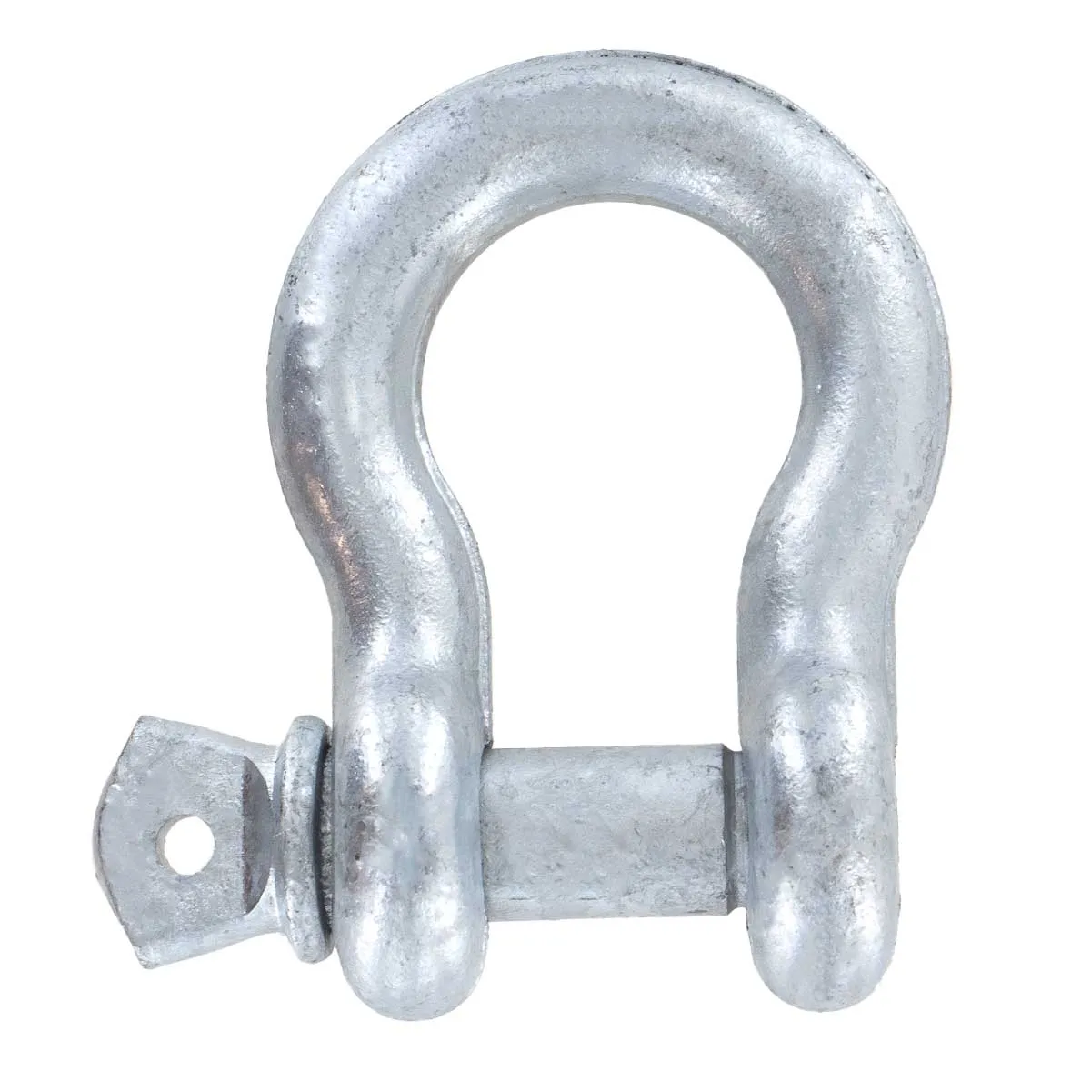 1" Galvanized Screw Pin Anchor Shackle - 8.5 Ton