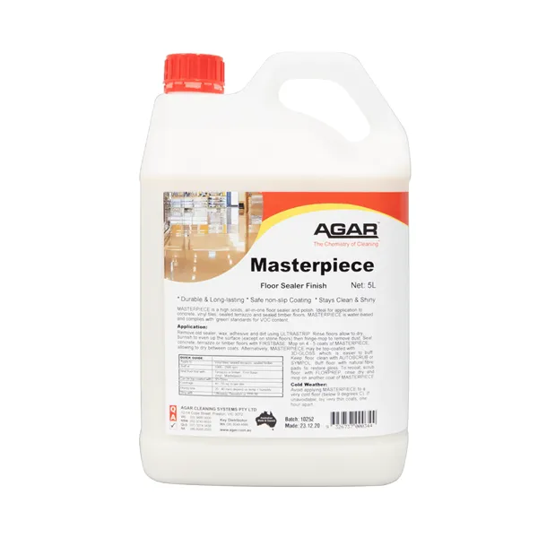 Agar Masterpiece Floor Sealer Finish