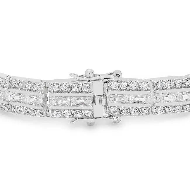 Chante Clear Radiant Tennis Bracelet - 7.25in | 32ct