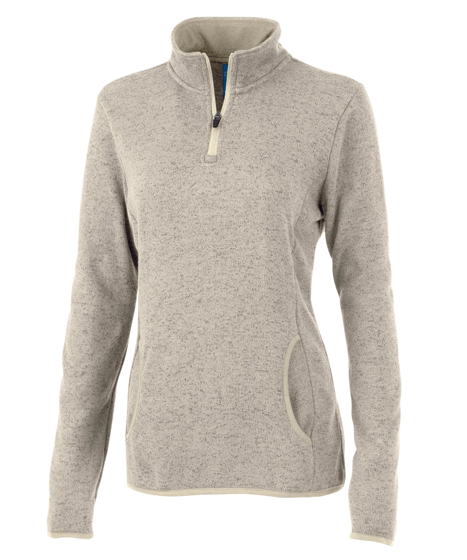 Charles River Women's Heathered Fleece Pullover