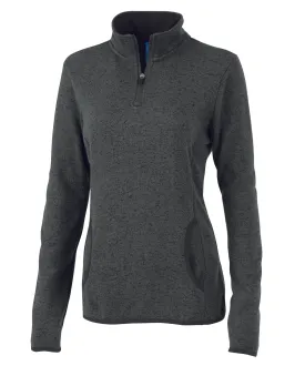 Charles River Women's Heathered Fleece Pullover