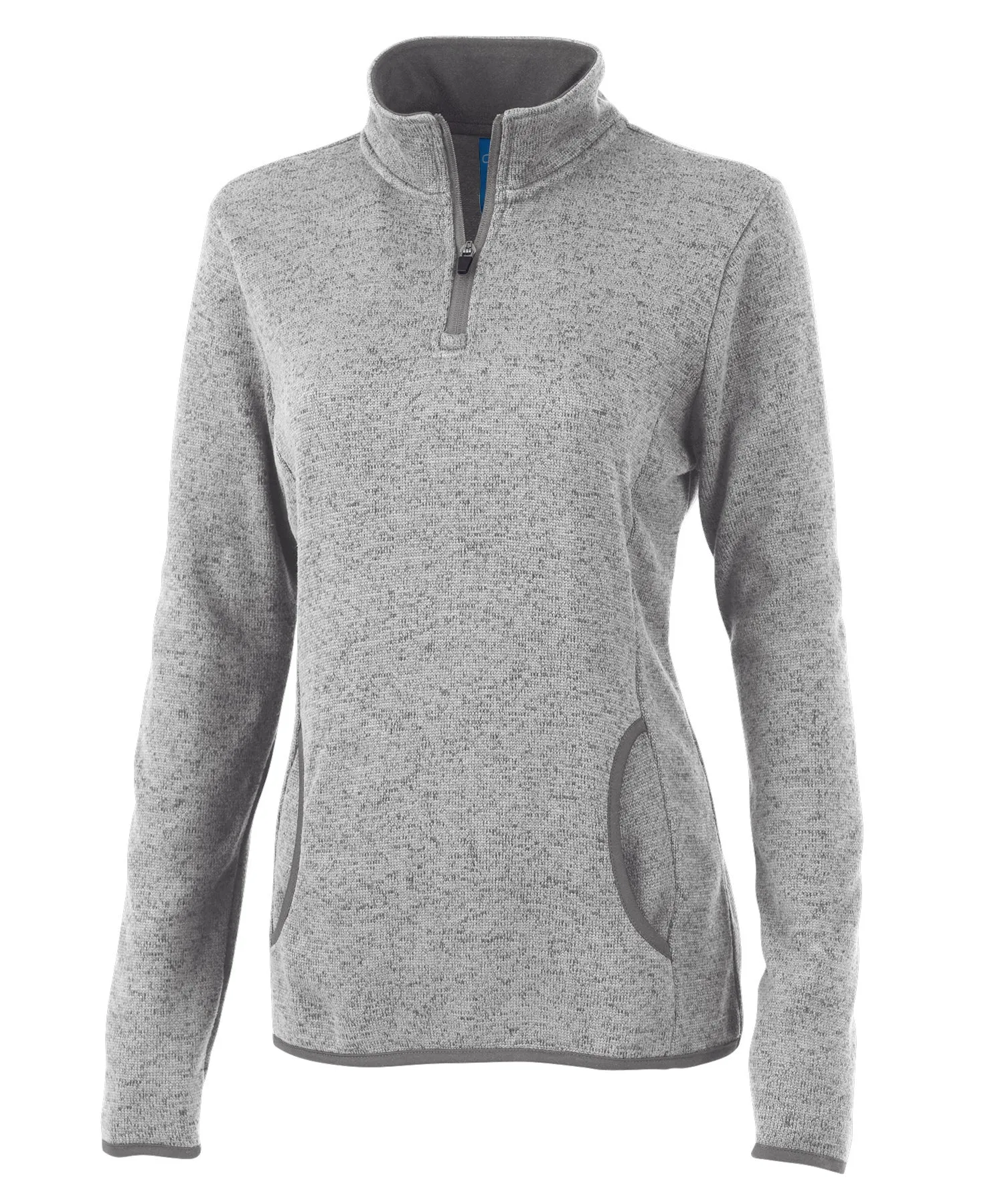 Charles River Women's Heathered Fleece Pullover