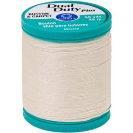 Coats Dual Duty Plus Button & Carpet Thread 50yd Dogwood