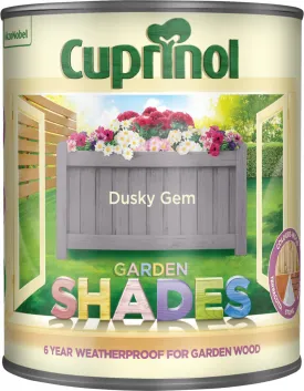 Cuprinol Garden Shades Paint Exterior Woodcare - Dusky Gem 1L