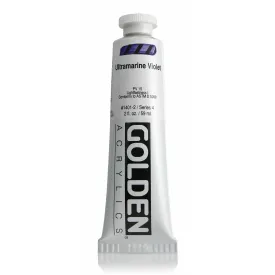 Golden Heavy Body Acrylic Paints (Purple Colors)