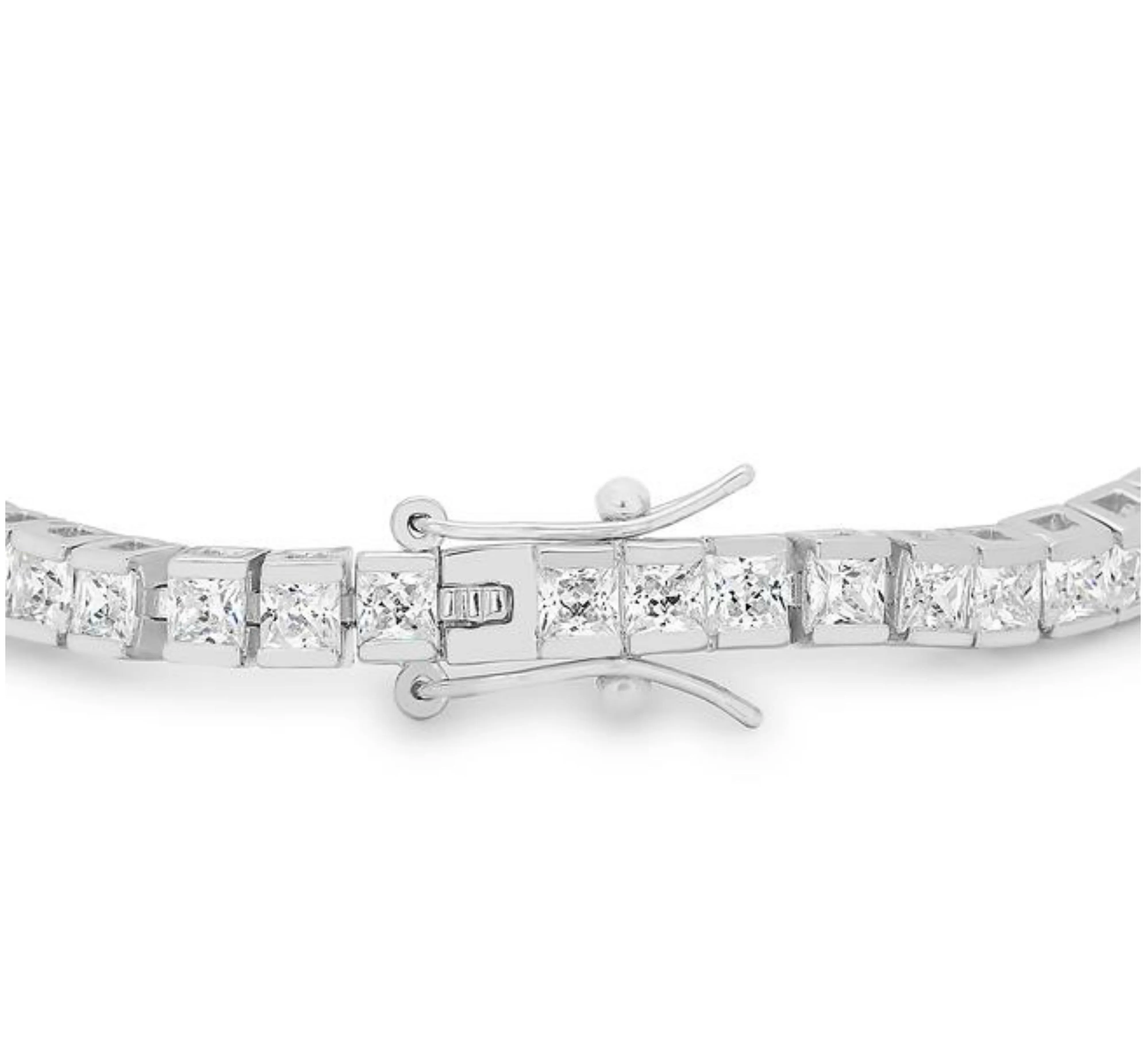 Hana Princess CZ Tennis Bracelet – 7in | 11ct