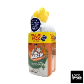 Mr Muscle Multipurpose Toilet & Bathroom Cleaner Pine (Twin Pack) 500ml x 2