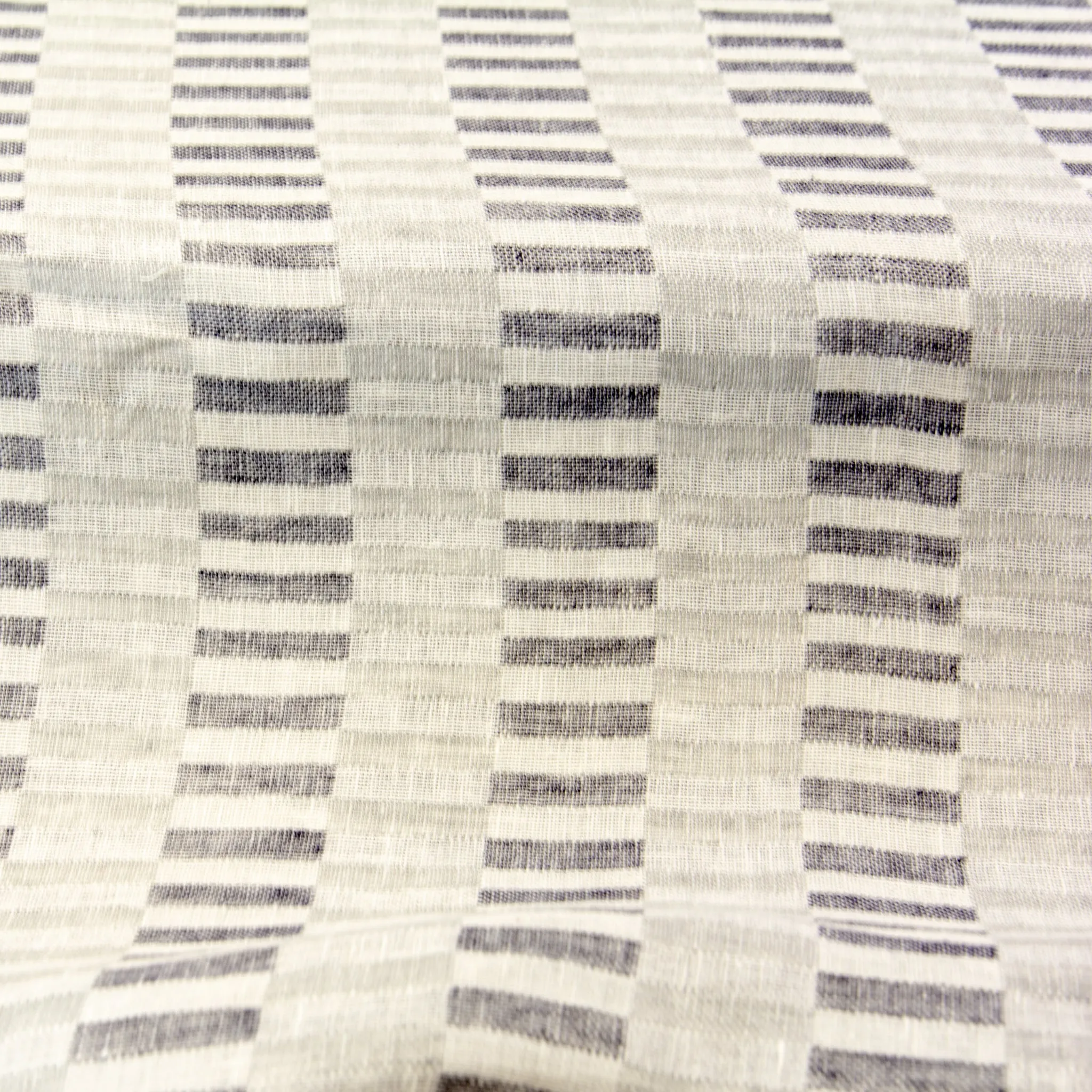 Natural Linen Fabric, Jacquard 280 g/m², 155 cm