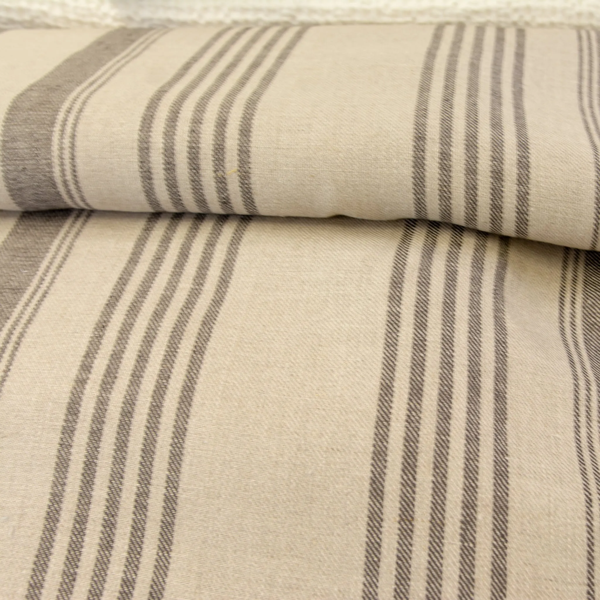 Natural Linen Tea Towel Fabric 330 g/m², 180 cm