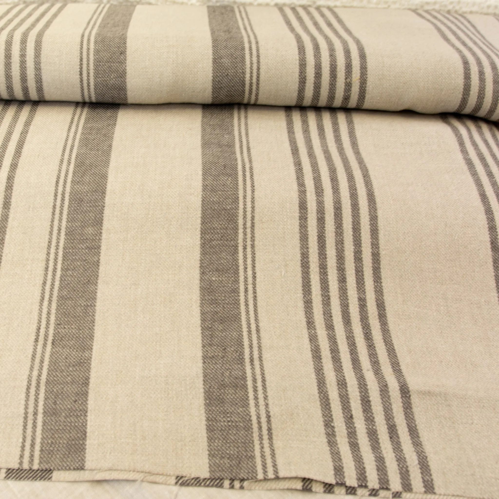 Natural Linen Tea Towel Fabric 330 g/m², 180 cm