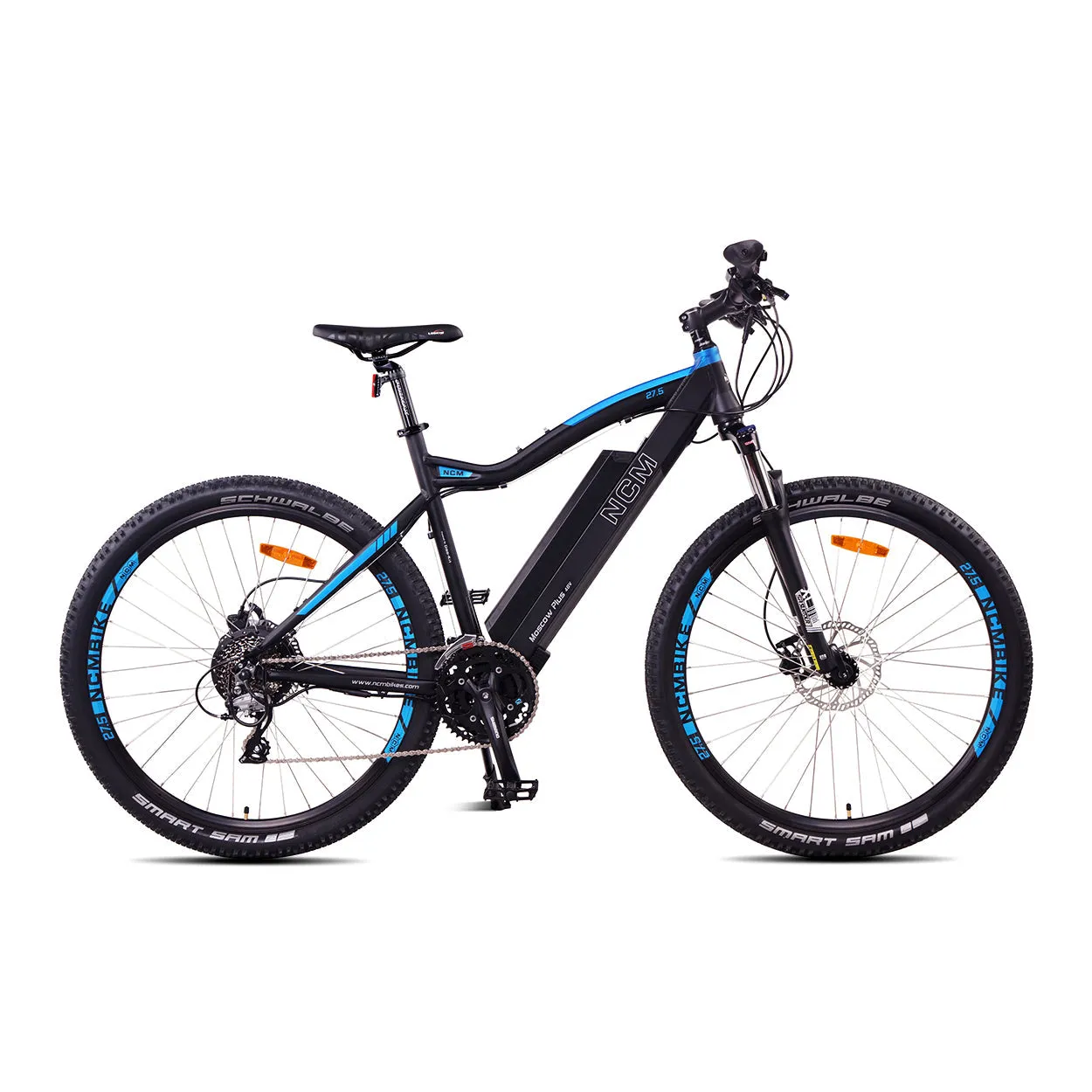 NCM Moscow Plus Electric Mountain Bike 500W Peak Motor 16Ah Battery 6 Months Free Service