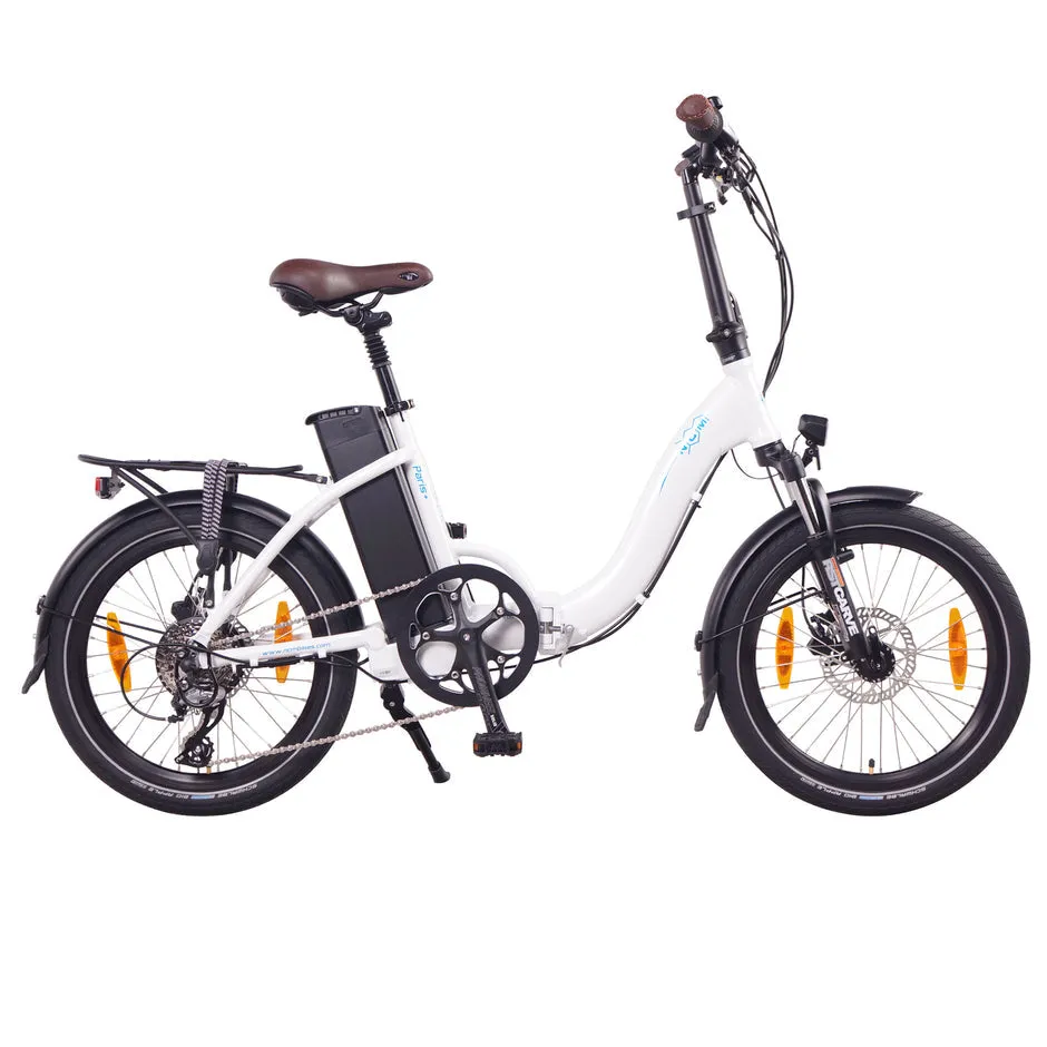 NCM Paris  Folding Electric Bike 500W Peak Motor 19Ah Battery 6 Months Free Service