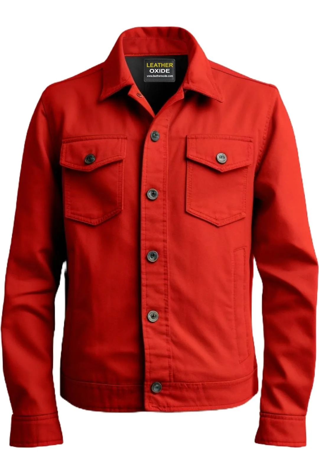 Red Cotton Shirt