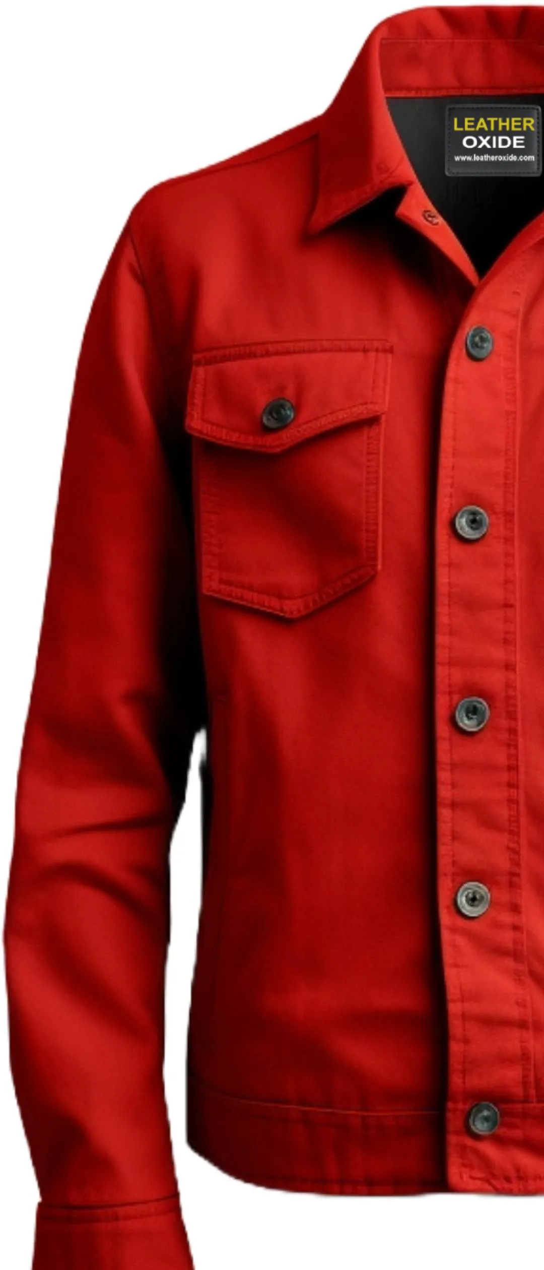 Red Cotton Shirt