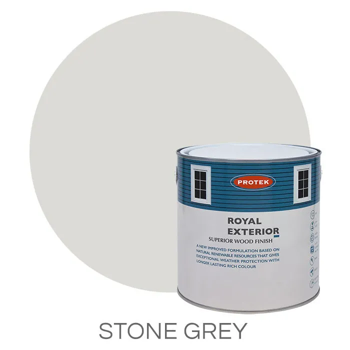 Stone Grey Royal Exterior Wood Finish