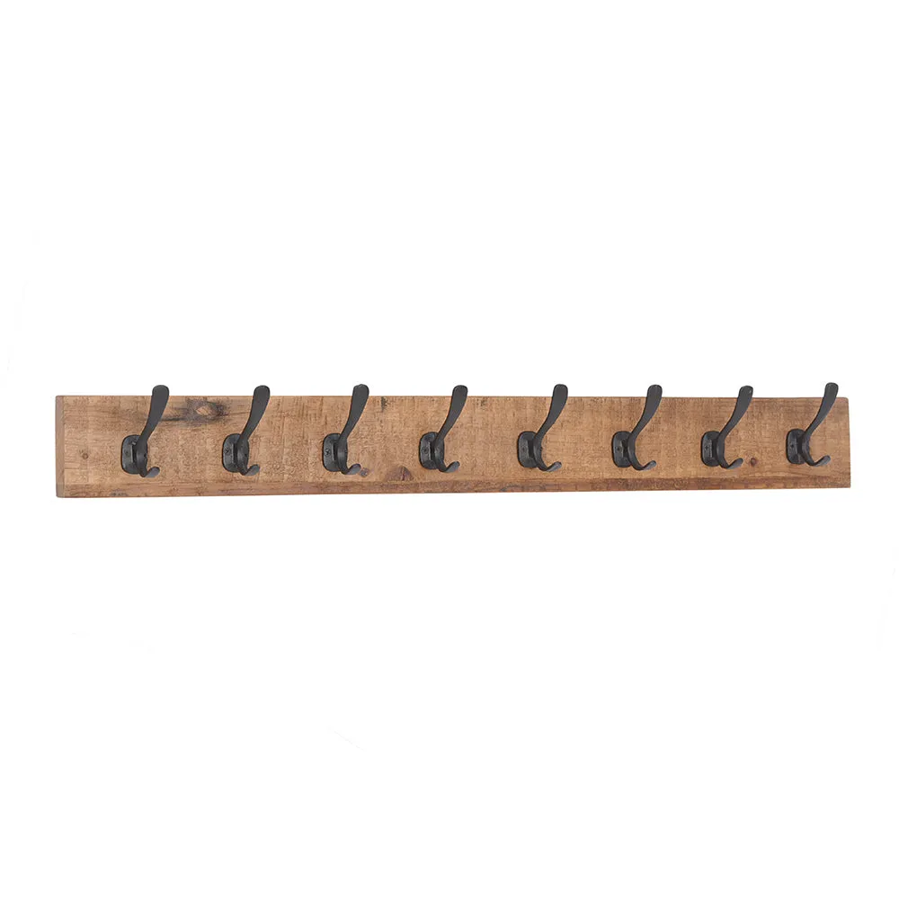 Ursa 90cm Wood And Metal Wall Hook